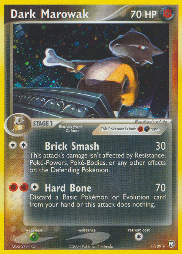 Dark Marowak (7/109) [EX: Team Rocket Returns] Pokémon