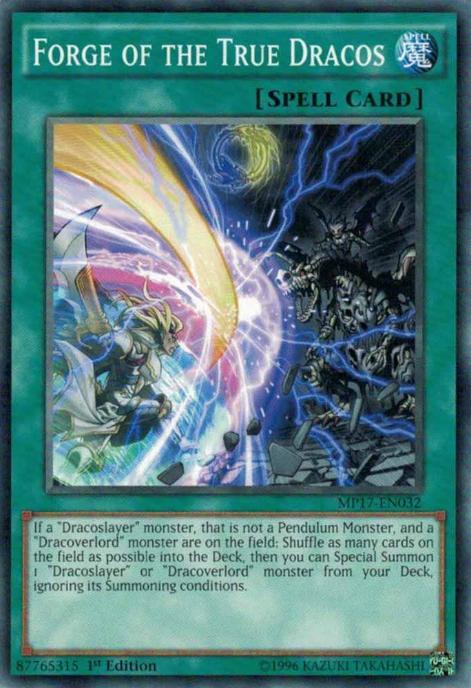 Forge of the True Dracos [MP17-EN032] Common Yu-Gi-Oh!