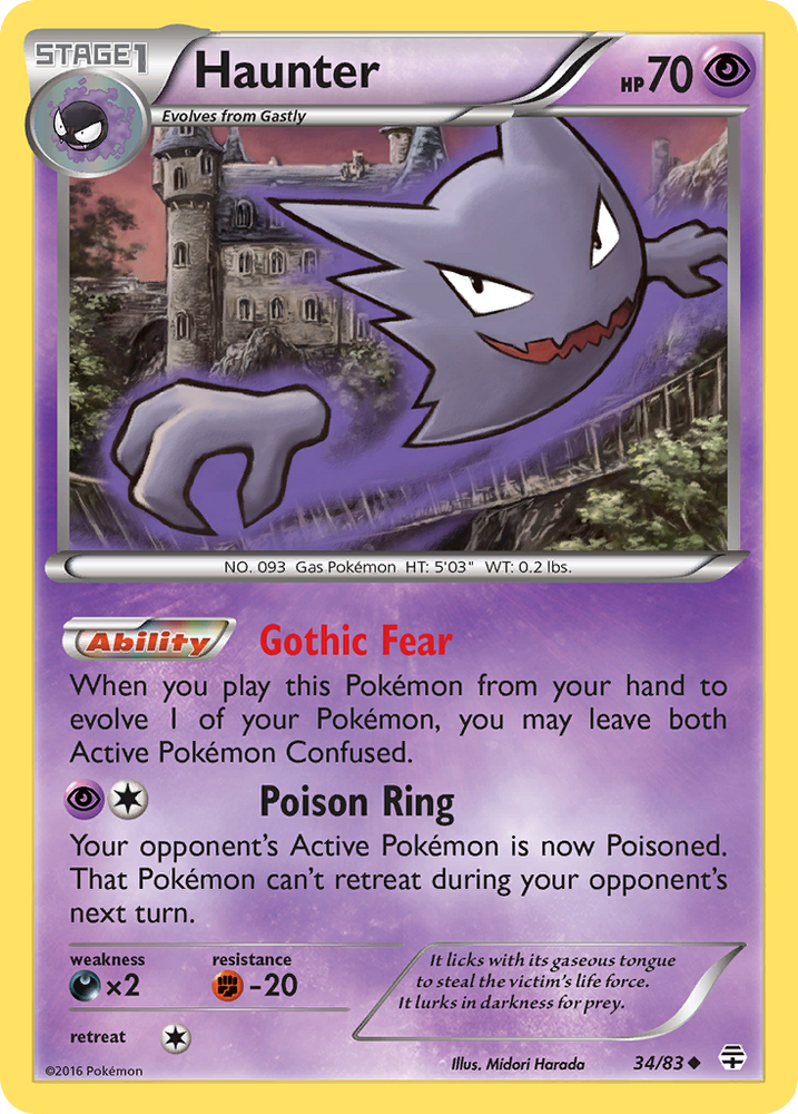 Haunter (34/83) [XY: Generations] Pokémon