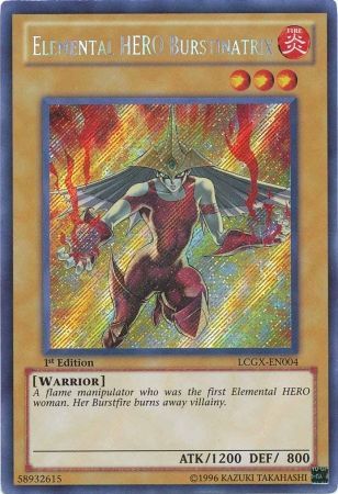 Elemental HERO Burstinatrix [LCGX-EN004] Secret Rare Yu-Gi-Oh!