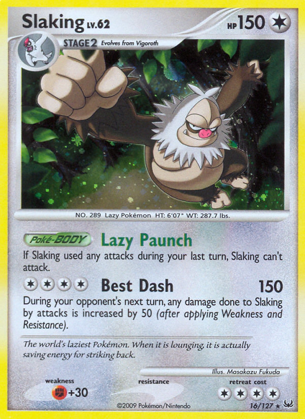 Slaking (16/127) [Platinum: Base Set] Pokémon