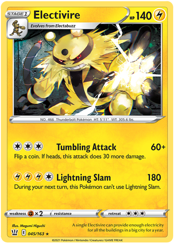 Electivire (045/163) [Sword & Shield: Battle Styles] Pokémon