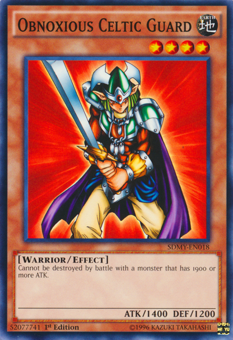 Obnoxious Celtic Guard [SDMY-EN018] Common Yu-Gi-Oh!