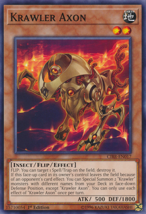 Krawler Axon [CIBR-EN017] Common Yu-Gi-Oh!