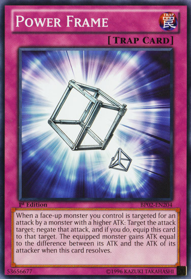 Power Frame [BP02-EN204] Mosaic Rare Yu-Gi-Oh!