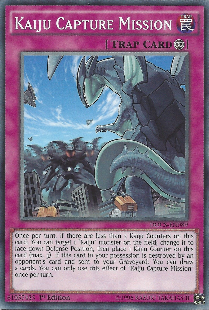 Kaiju Capture Mission [DOCS-EN089] Common Yu-Gi-Oh!