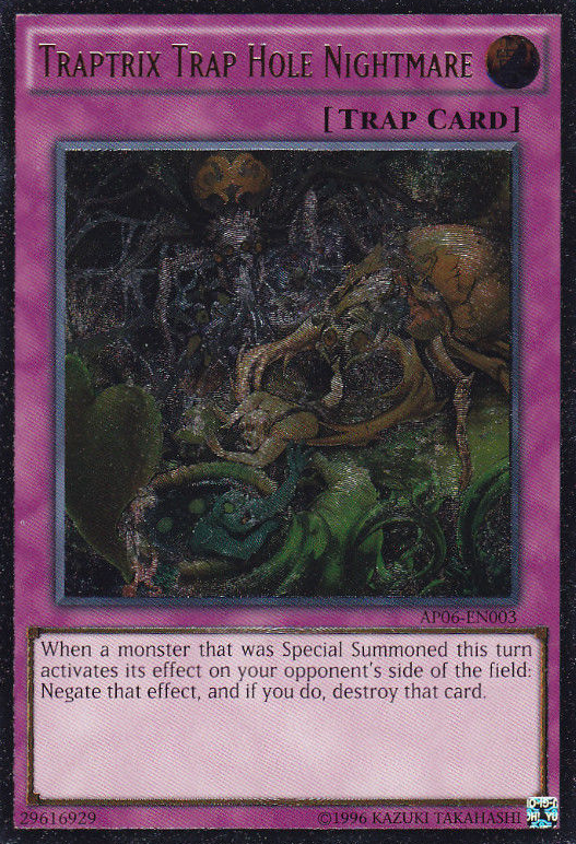 Traptrix Trap Hole Nightmare [AP06-EN003] Ultimate Rare Yu-Gi-Oh!