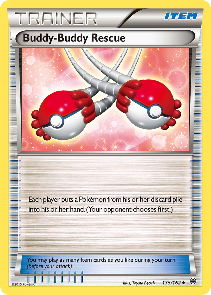 Buddy-Buddy Rescue (135/162) [XY: BREAKthrough] Pokémon