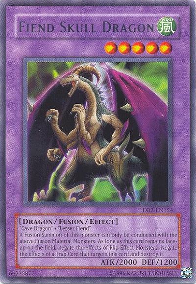 Fiend Skull Dragon [DB2-EN154] Rare Yu-Gi-Oh!