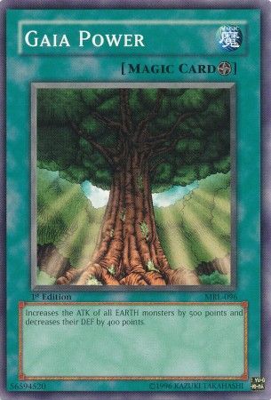 Gaia Power [MRL-096] Common Yu-Gi-Oh!