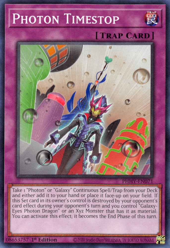 Photon Timestop [PHHY-EN071] Common Yu-Gi-Oh!