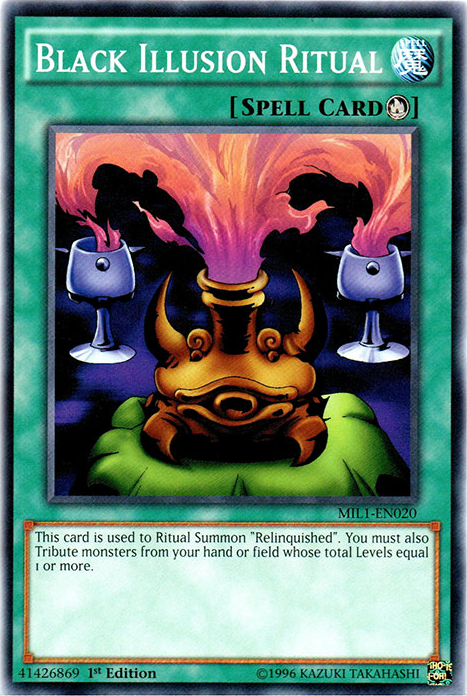 Black Illusion Ritual [MIL1-EN020] Common Yu-Gi-Oh!