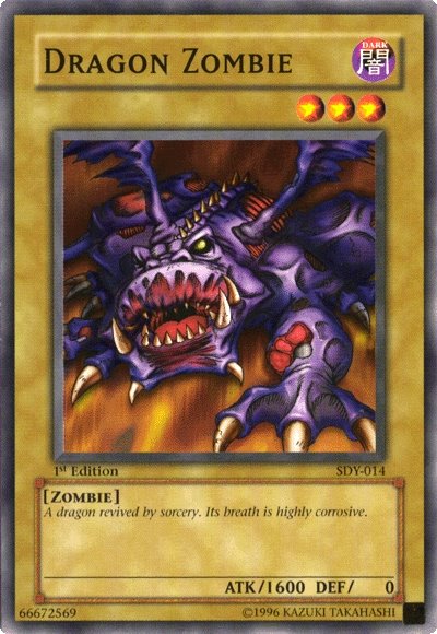 Dragon Zombie [SDY-014] Common Yu-Gi-Oh!