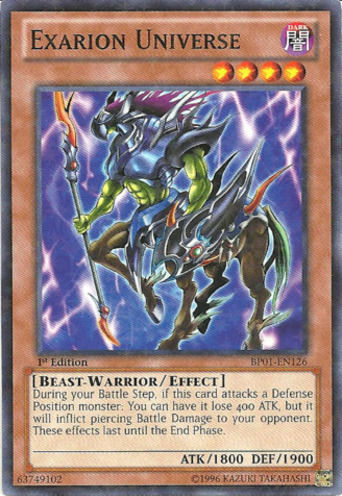 Exarion Universe [BP01-EN126] Starfoil Rare Yu-Gi-Oh!