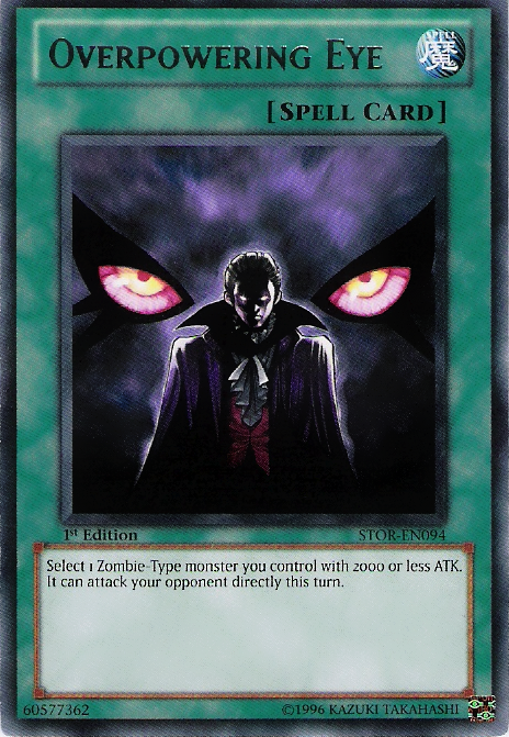 Overpowering Eye [STOR-EN094] Rare Yu-Gi-Oh!