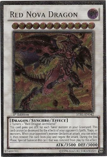 Red Nova Dragon [STBL-EN042] Ultimate Rare Yu-Gi-Oh!