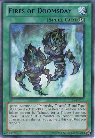Fires of Doomsday (Purple) [DL15-EN014] Rare Yu-Gi-Oh!