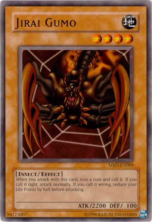Jirai Gumo [MRD-EN089] Common Yu-Gi-Oh!