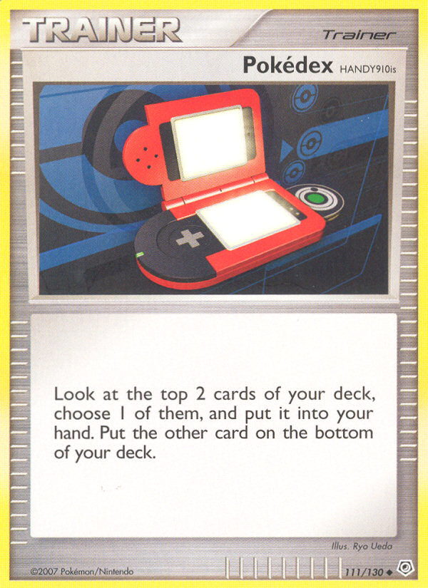 Pokedex HANDY910is (111/130) [Diamond & Pearl: Base Set] Pokémon