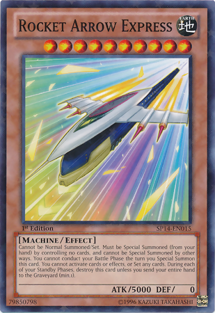 Rocket Arrow Express [SP14-EN015] Starfoil Rare Yu-Gi-Oh!