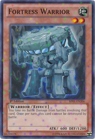 Fortress Warrior [BP01-EN206] Starfoil Rare Yu-Gi-Oh!