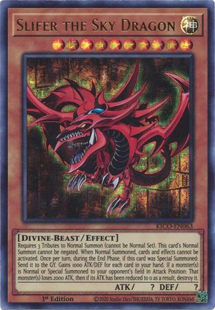 Slifer the Sky Dragon (Ultra Pharaoh's Rare) [KICO-EN063] Ultra Pharaoh's Rare Yu-Gi-Oh!