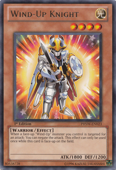 Wind-Up Knight [PHSW-EN023] Rare Yu-Gi-Oh!