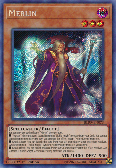 Merlin [BLRR-EN073] Secret Rare