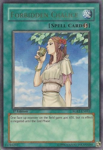 Forbidden Chalice [RGBT-EN061] Ultra Rare Yu-Gi-Oh!