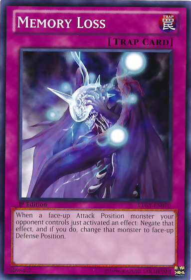 Memory Loss [LTGY-EN070] Common Yu-Gi-Oh!