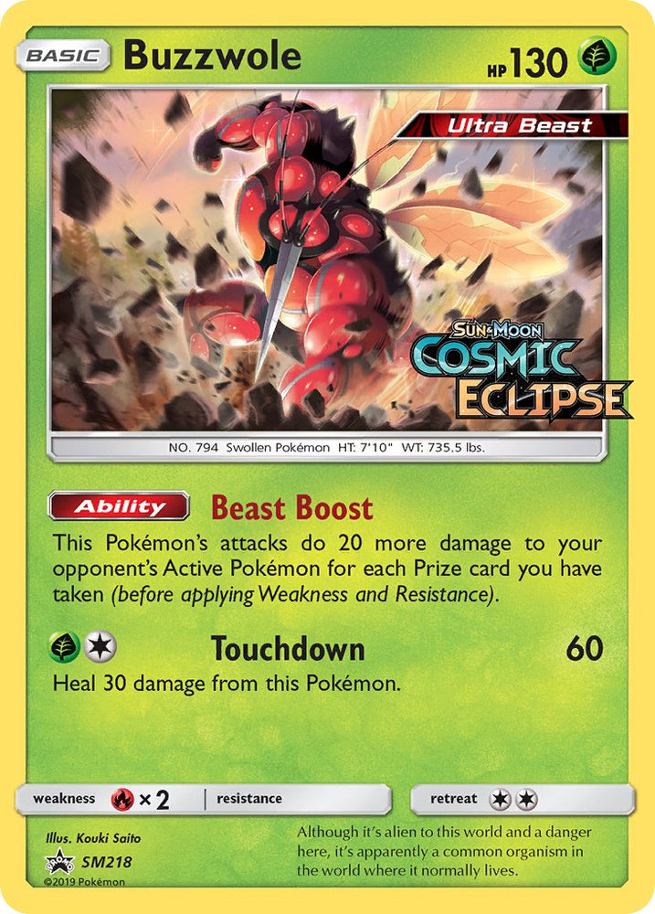 Buzzwole (SM218) [Sun & Moon: Black Star Promos] Pokémon