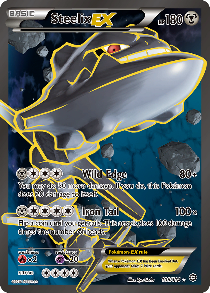 Steelix EX (108/114) [XY: Steam Siege] Pokémon
