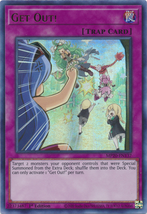 Get Out! [MP20-EN137] Ultra Rare Yu-Gi-Oh!