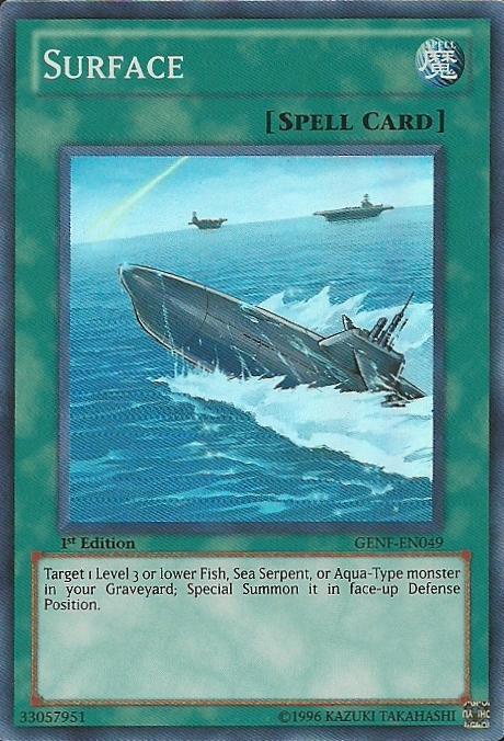 Surface [GENF-EN049] Super Rare Yu-Gi-Oh!