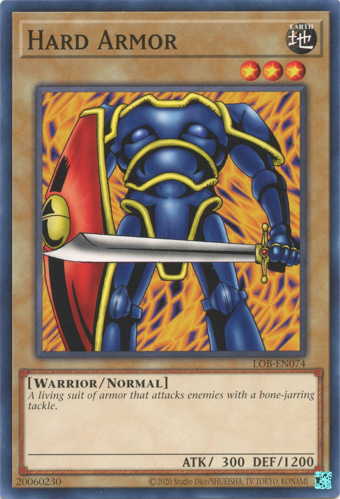 Hard Armor (25th Anniversary) [LOB-EN074] Common Yu-Gi-Oh!