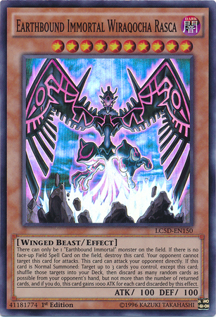 Earthbound Immortal Wiraqocha Rasca [LC5D-EN150] Super Rare Yu-Gi-Oh!