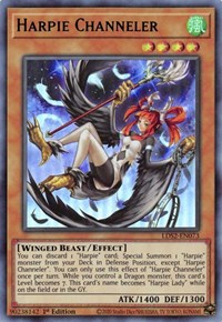 Harpie Channeler (Green) [LDS2-EN073] Ultra Rare Yu-Gi-Oh!