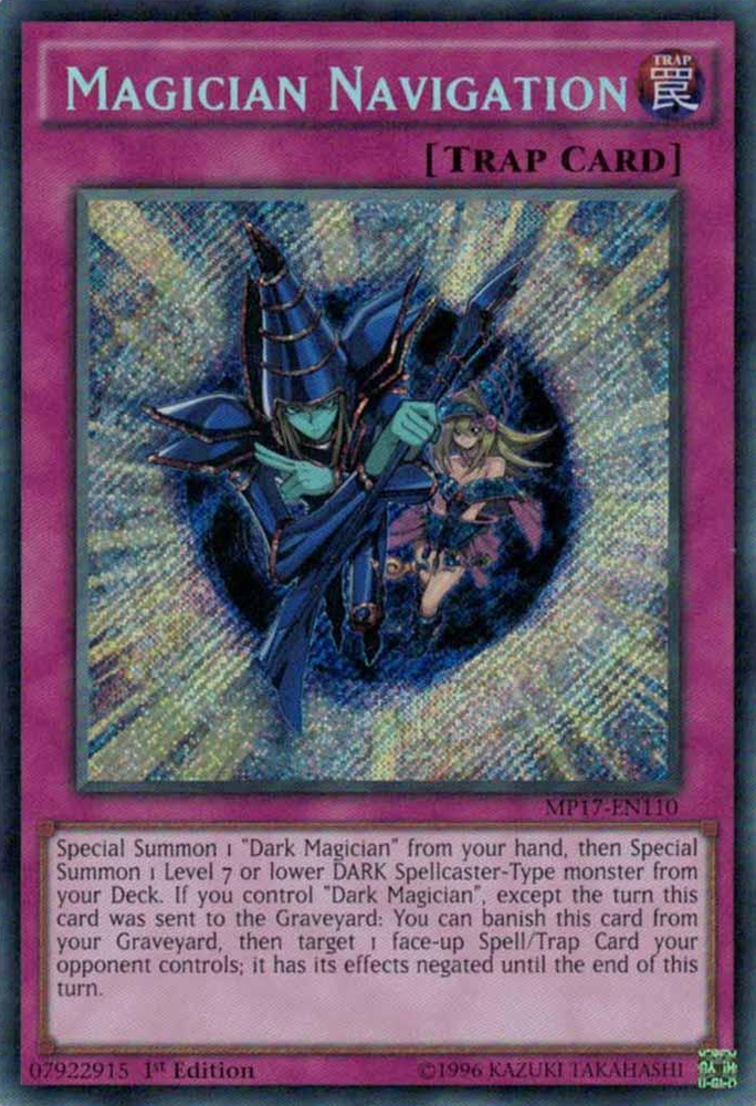 Magician Navigation [MP17-EN110] Secret Rare Yu-Gi-Oh!