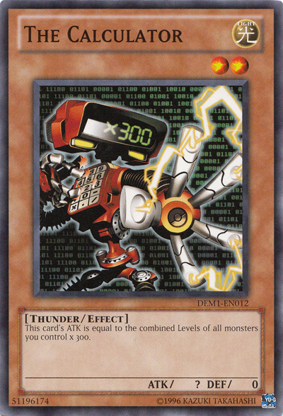 The Calculator [DEM1-EN012] Common Yu-Gi-Oh!