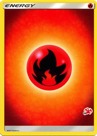Fire Energy (Charizard Stamp #24) [Battle Academy 2020] Pokémon
