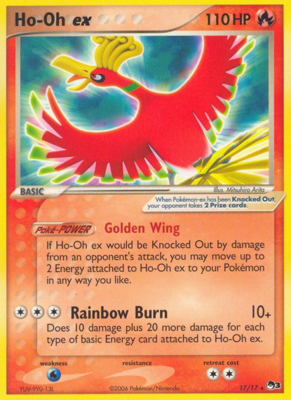 Ho-Oh ex (17/17) (Holo) [POP Series 3] Pokémon