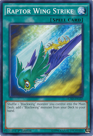 Raptor Wing Strike [LC5D-EN137] Common Yu-Gi-Oh!