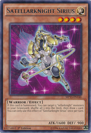 Satellarknight Sirius [MP15-EN146] Rare Yu-Gi-Oh!