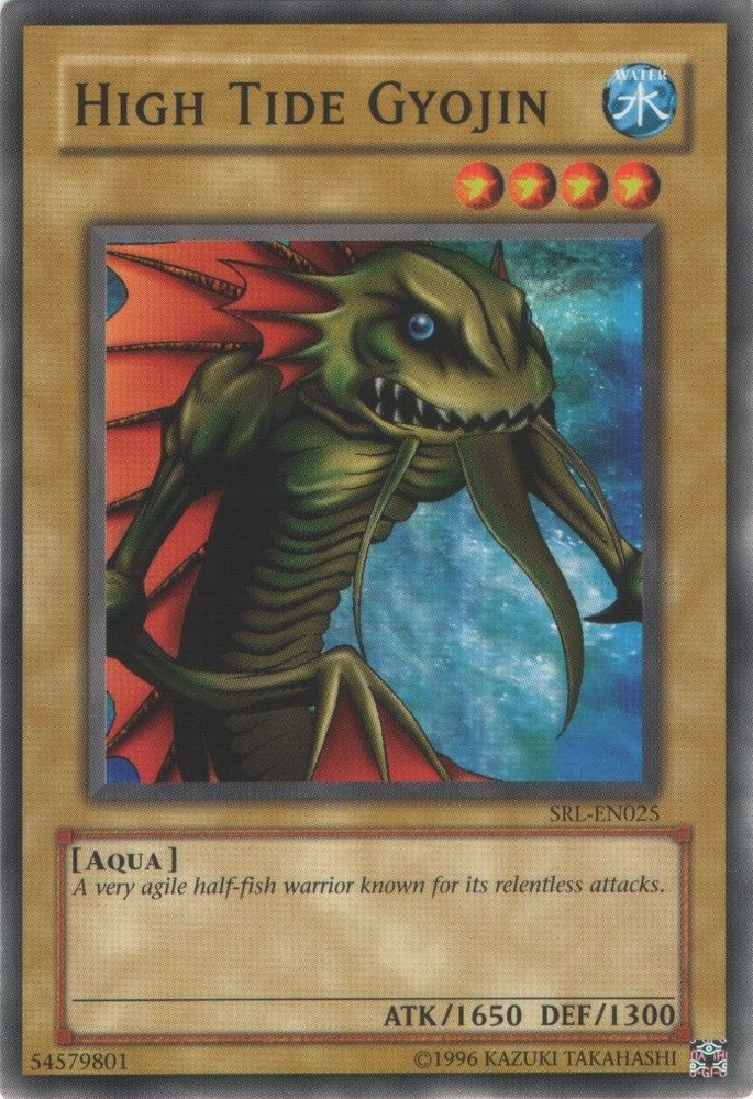 High Tide Gyojin [SRL-025] Common Yu-Gi-Oh!