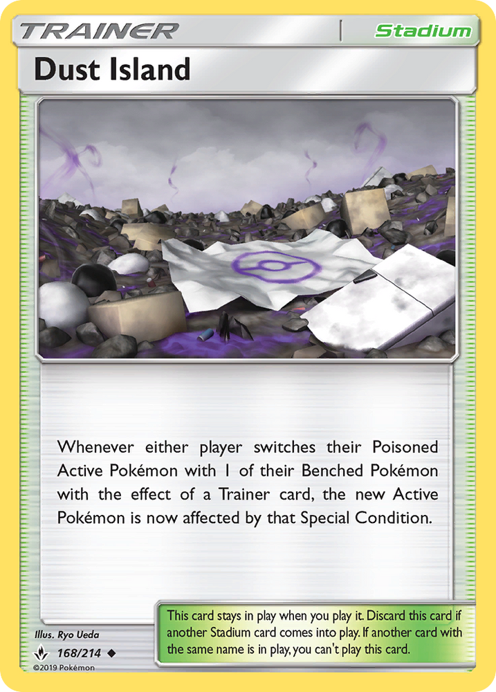 Dust Island (168/214) [Sun & Moon: Unbroken Bonds] Pokémon