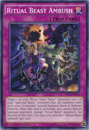 Ritual Beast Ambush [SECE-EN074] Common Yu-Gi-Oh!