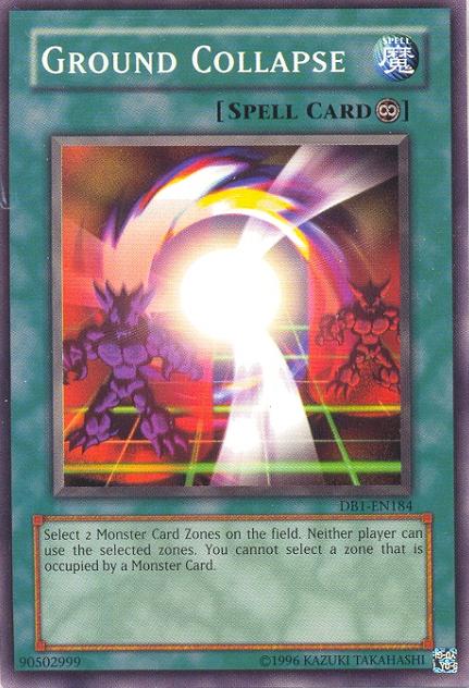Ground Collapse [DB1-EN184] Common Yu-Gi-Oh!