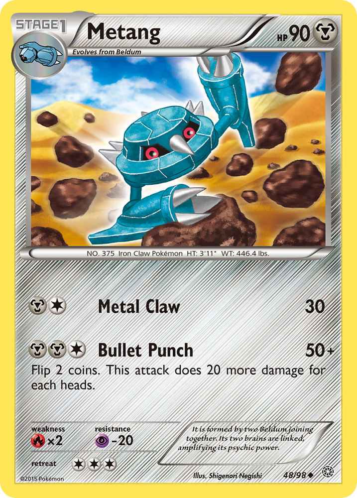 Metang (48/98) [XY: Ancient Origins] Pokémon