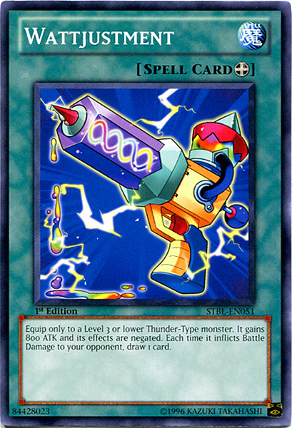 Wattjustment [STBL-EN051] Common Yu-Gi-Oh!