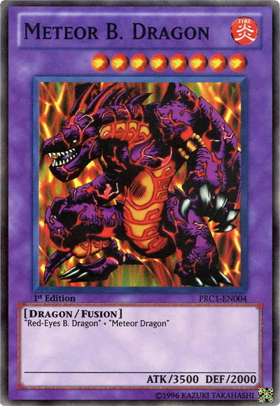 Meteor B. Dragon [PRC1-EN004] Super Rare Yu-Gi-Oh!